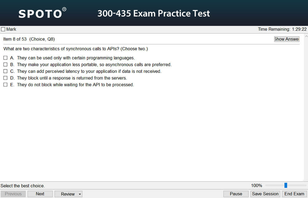 Real Cisco 300-435 ENAUTO Exam Dumps & Practice Test 2022